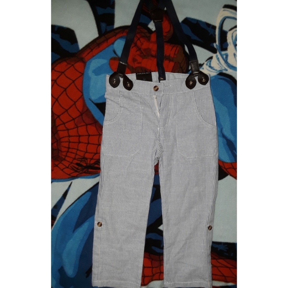 Suspender pants